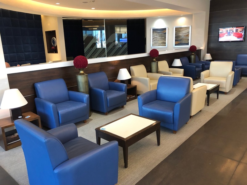 Gulf Air Lounge Heathrow Terminal 4 seating