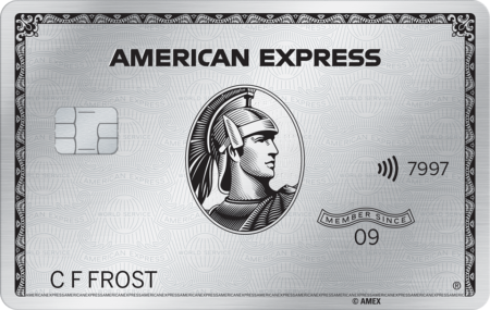 New American Express Platinum card