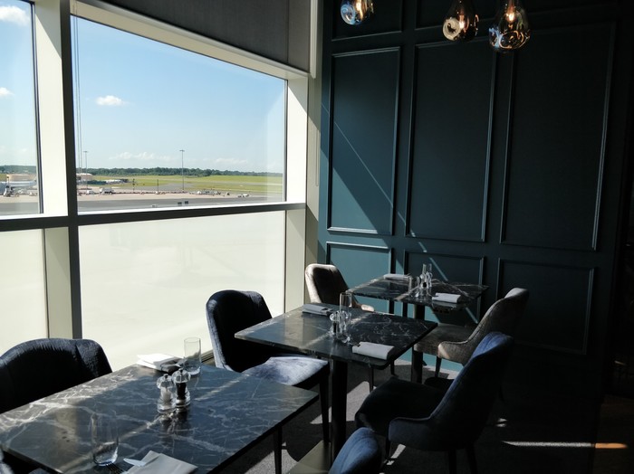 Review Clubrooms lounge Birmingham Airport