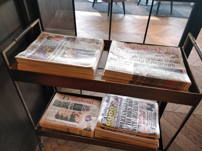 Birmingham Clubrooms newspapers