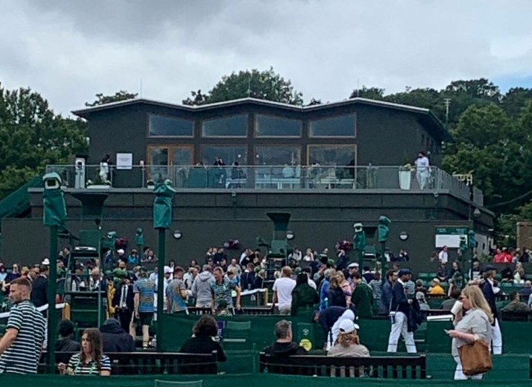 What's inside the American Express lounge at Wimbledon?