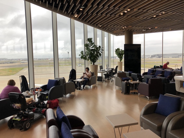 Malaysia Airlines Golden Lounge Heathrow