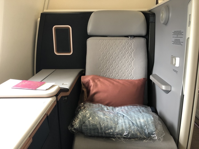 Malaysia Airlines Business Suite A350 review seat