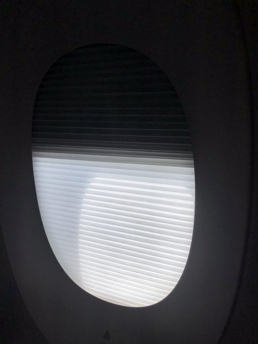 Malaysia Airlines Business Suite A350 review window shade