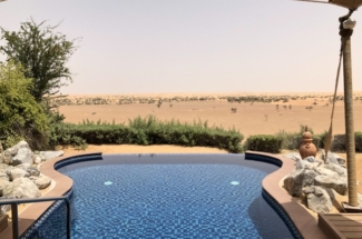 Marriott Al Maha Desert Resort Dubai private pool