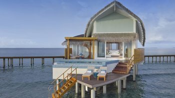 JW Marriott Maldives overwater villa