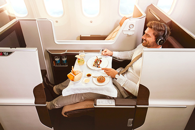 Oman Air business class review Boeing 787-9