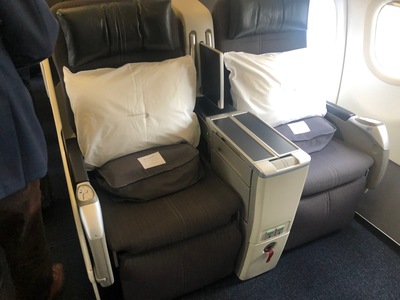 Review British Airways Club World BA1 London City to New York JFK