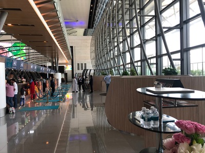 Oman Air business class lounge review, Muscat International Airport