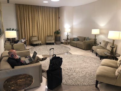 Oman Air business class lounge review, Muscat International Airport