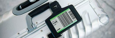 British Airways digital bag tag