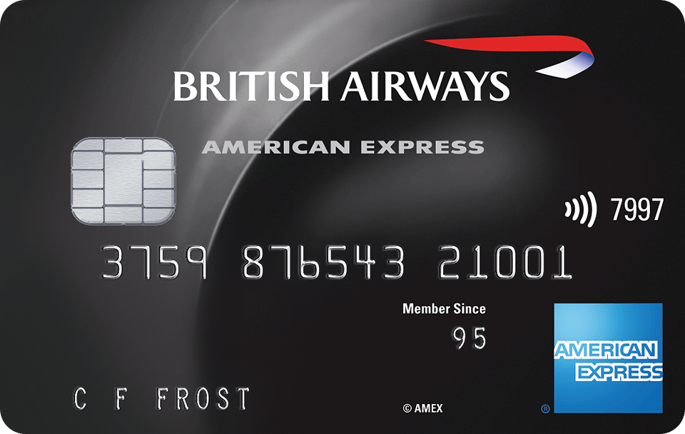 British Airways Premium Plus American Express