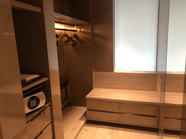 Four Seasons Kuala Lumpur wardrobe safe