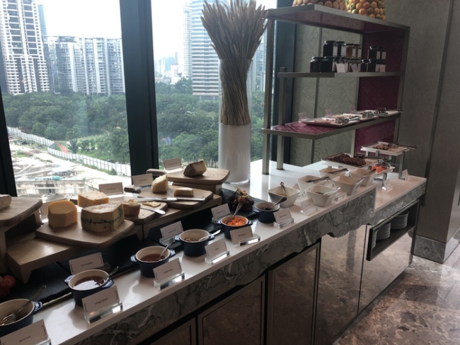 Four Seasons Kuala Lumpur review curate cheeses