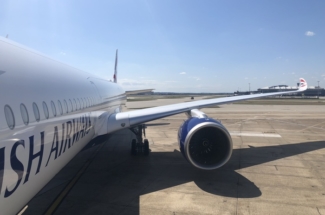 BA A350 Arrival