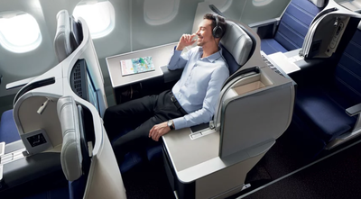 Malaysia Airlines A350 business class