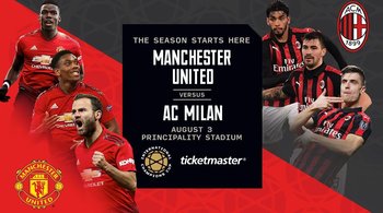 Manchester United AC Milan Cardiff