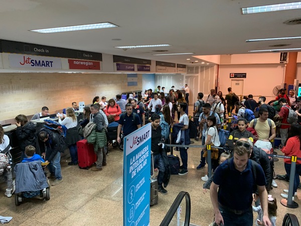 iguazu falls airport chaos