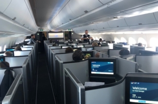 British Airways A350 Club Suite Inaugural flight