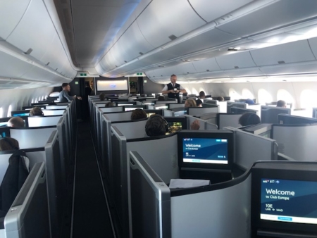 British Airways A350 Club Suite Inaugural flight