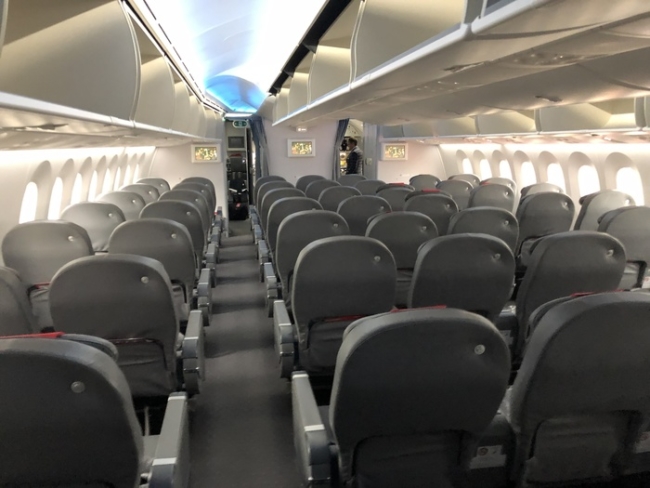 Norwegian Premium cabin rear