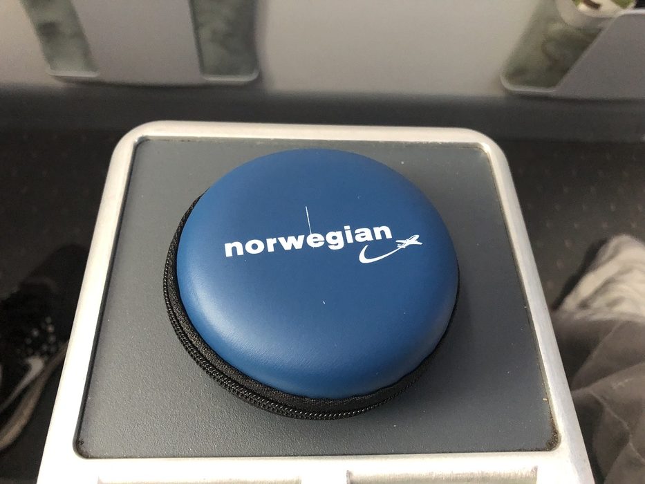 Norwegian Premium cabin headphones