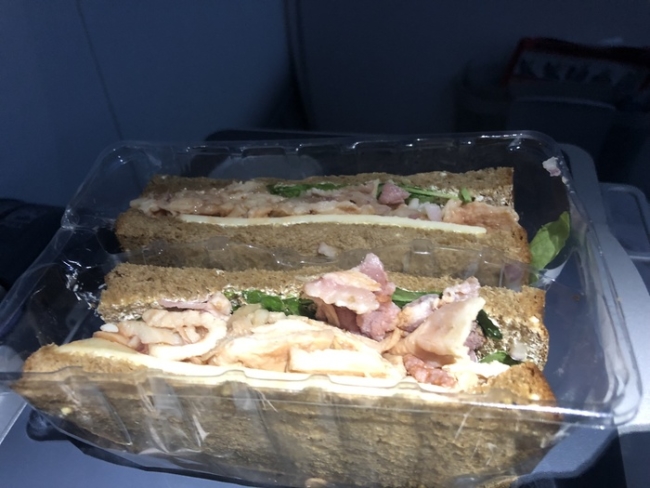 Norwegian Premium sandwich