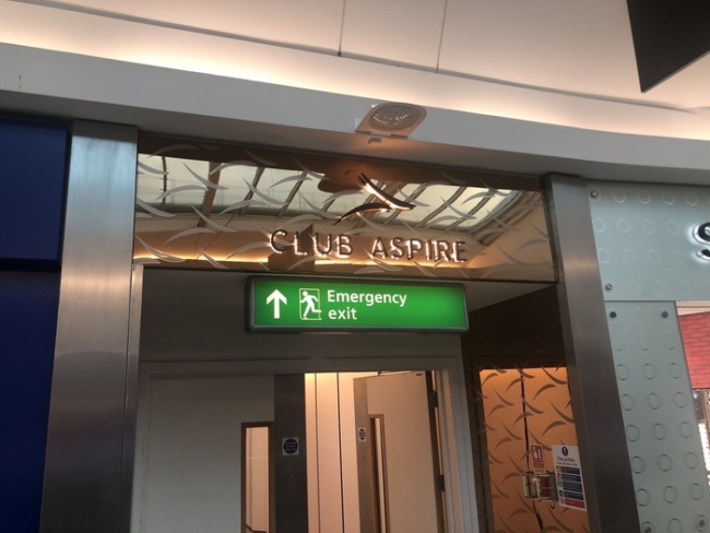 Review Club Aspire lounge London Gatwick South Terminal