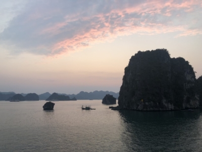 Paradise Cruises Halong Bay sunset