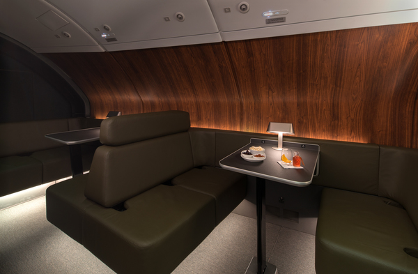 Qatnas refurbished A380 lounge