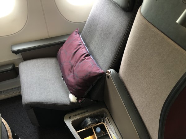 Qatar Airways Qsuite business class review A350