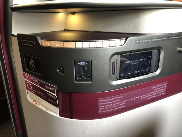 Qatar Airways Qsuite business class review A350