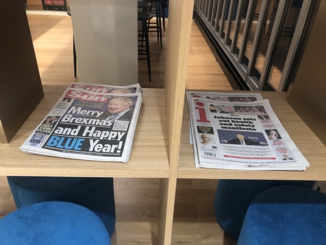 British Airways Geneva lounge