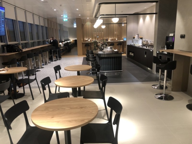 British Airways Geneva lounge