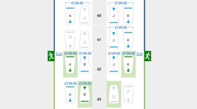 British Airways seat reservation fees