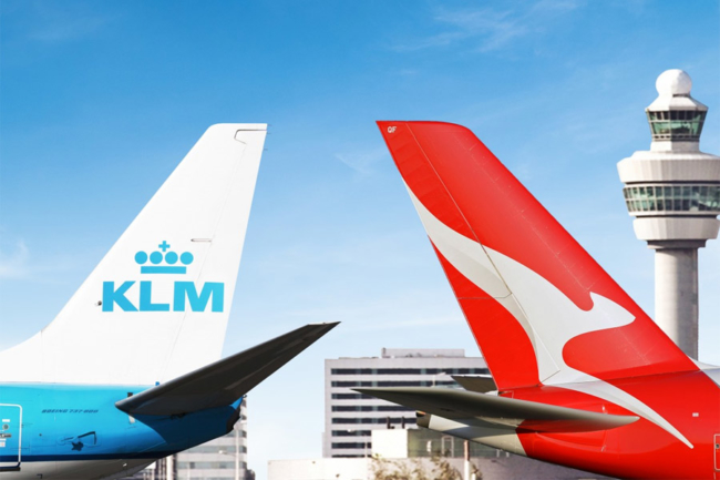 Earning Qantas points with Air France KLM