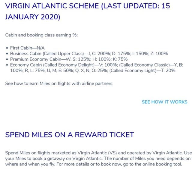 Flying Blue earning on Virgin Atlantic