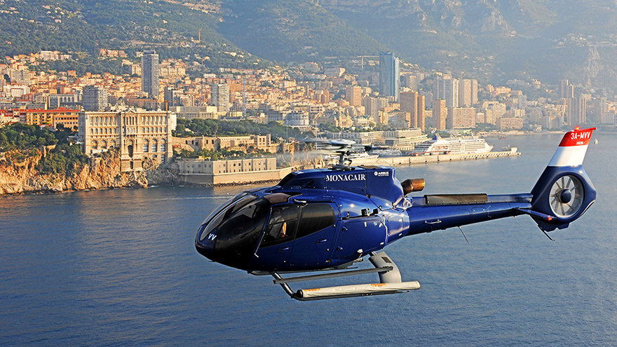 British Airways free Monaco helicopter transfer