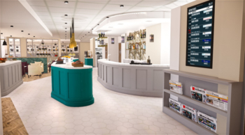 Luton Airport refurbished Aspire lounge