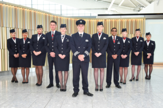 British Airways BA cabin crew