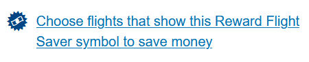 Reward flight saver icon