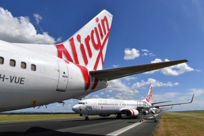 Virgin Australia shares suspended