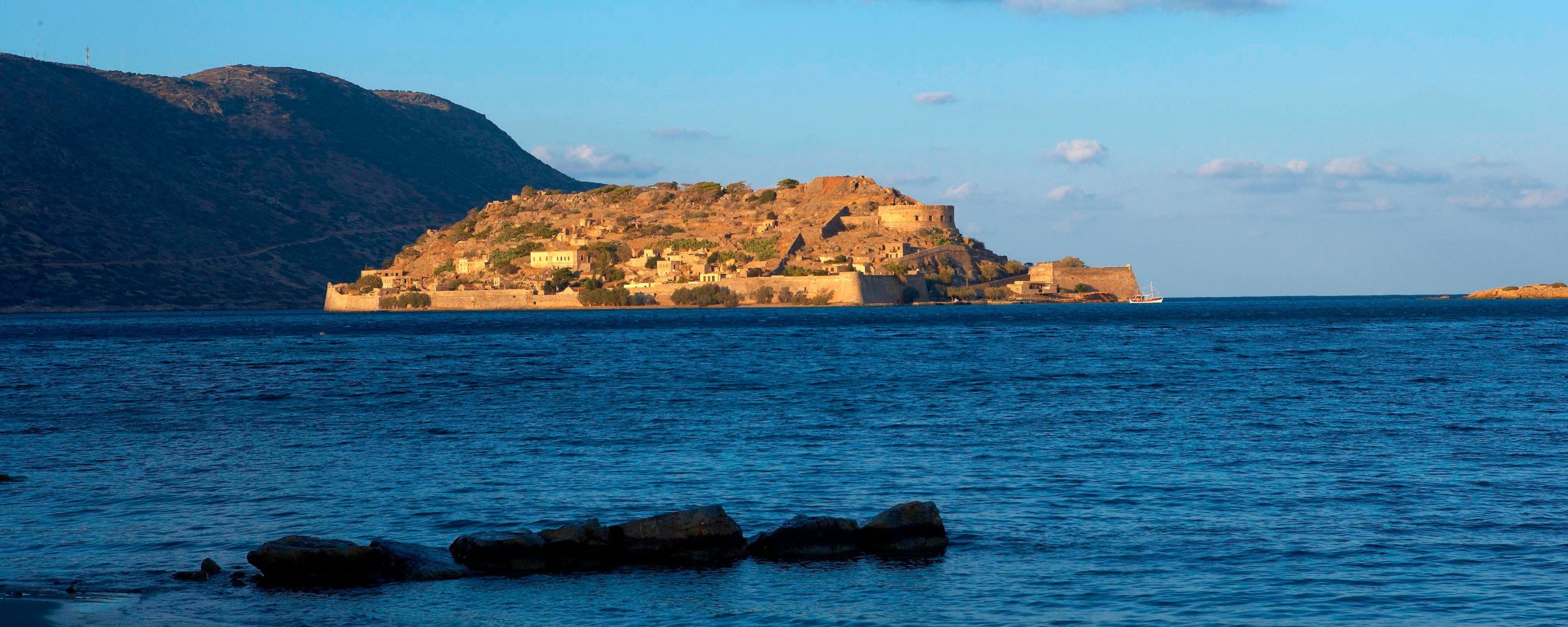 Spinalonga from Domes of Elounda