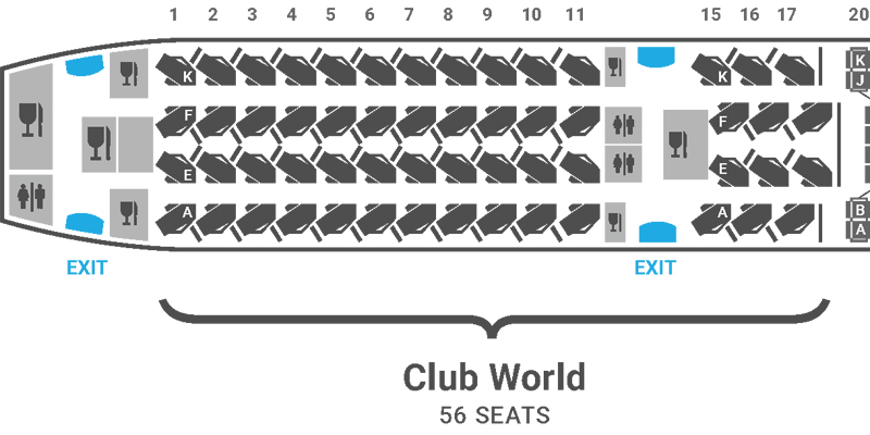 Airbus A350 Seat Map British Airways - Image to u