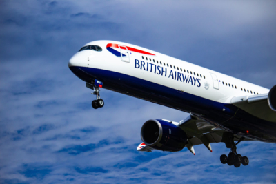 British Airways flights for September