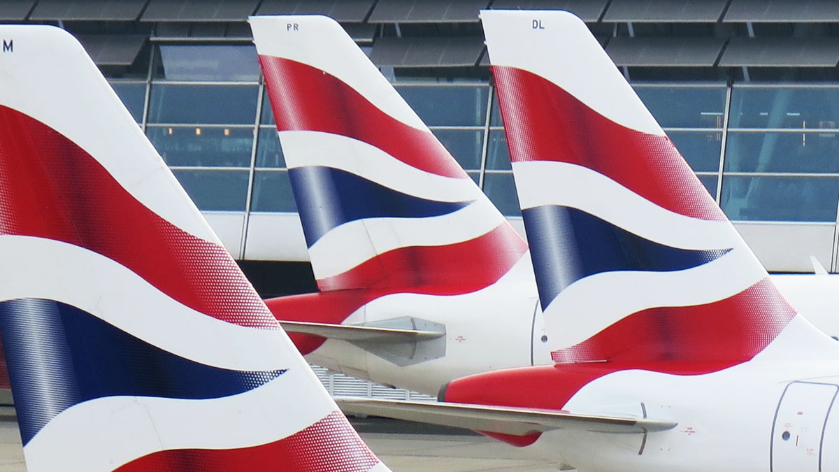 British Airways tailfins