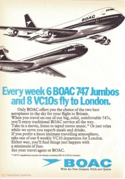 British Airways Boeing 747 history