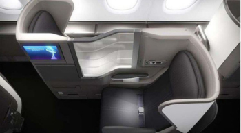 British Airways A380 Club World business class seat plan