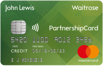 John Lewis Waitrose credit card cutting cashback rate