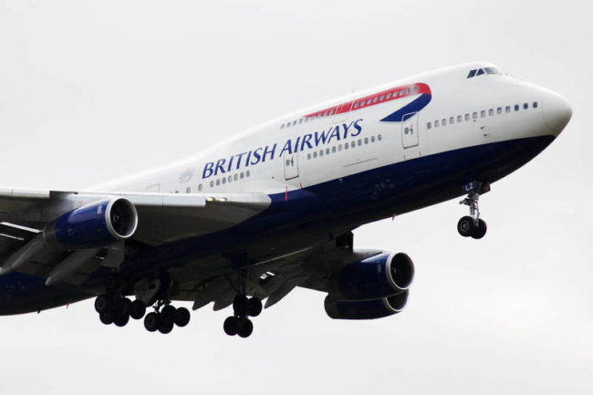 British Airways 747